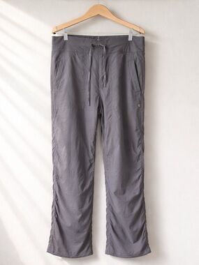 Lululemon Dance Studio Pants Lightweight Athleisure Travel Office Gray Size 12
